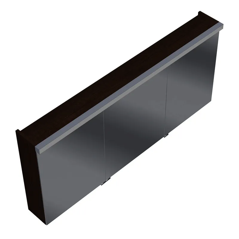 sanibel-Spiegelschrank 2.0 FLEX SPGJ140L LED-Waschtisch 1400x640mmx180mm Eiche Rost
