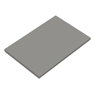 sanibel-Konsole 2.0 FLEX WPDO080 Melamin LED-Bel 806x550x45mm Weiß Glänzend