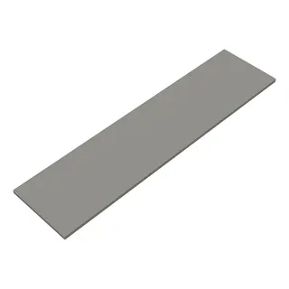 sanibel-Konsole 2.0 FLEX WPDY180 Melamin 1806x450x25mm Weiß Glänzend