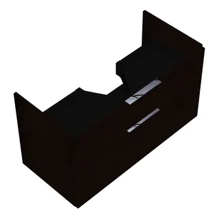 sanibel-Waschtisch-Unterbau 2.0 FLEX WVLN095 950mm breit Schubl/Auszug Eiche Rost