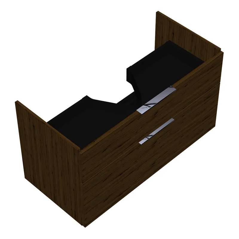 sanibel-Waschtisch-Unterbau 2.0 FLEX WVLN095 950mm breit Schubl/Auszug Eiche Urban