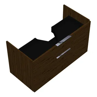 sanibel-Waschtisch-Unterbau 2.0 FLEX WVLS095 950mm breit Schubl/Auszug Eiche Urban