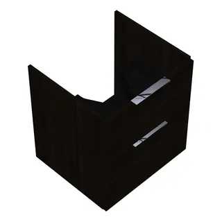 sanibel-Waschtisch-Unterbau 2.0 FLEX WVLV055 550mm breit Schubl/Auszug Marone Trüffel