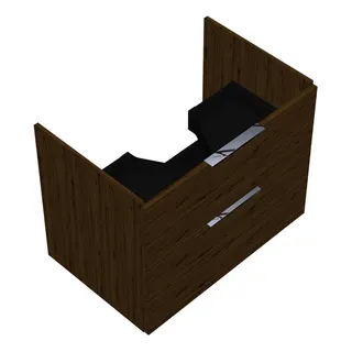 sanibel-Waschtisch-Unterbau 2.0 FLEX WVLV075 750mm breit Schubl/Auszug Eiche Urban
