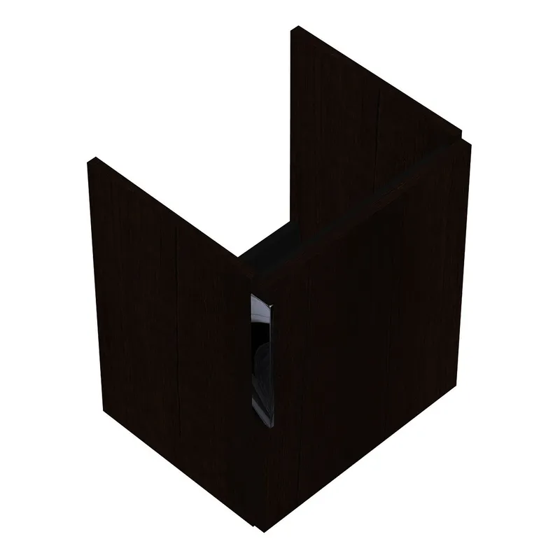 sanibel-Waschtisch-Unterbau 2.0 FLEX WVLY040R 400mm breit Tür rechts Eiche Rost