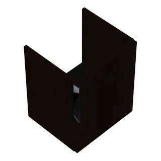 sanibel-Waschtisch-Unterbau 2.0 FLEX WVPW040R 410mm breit Tür rechts Eiche Rost