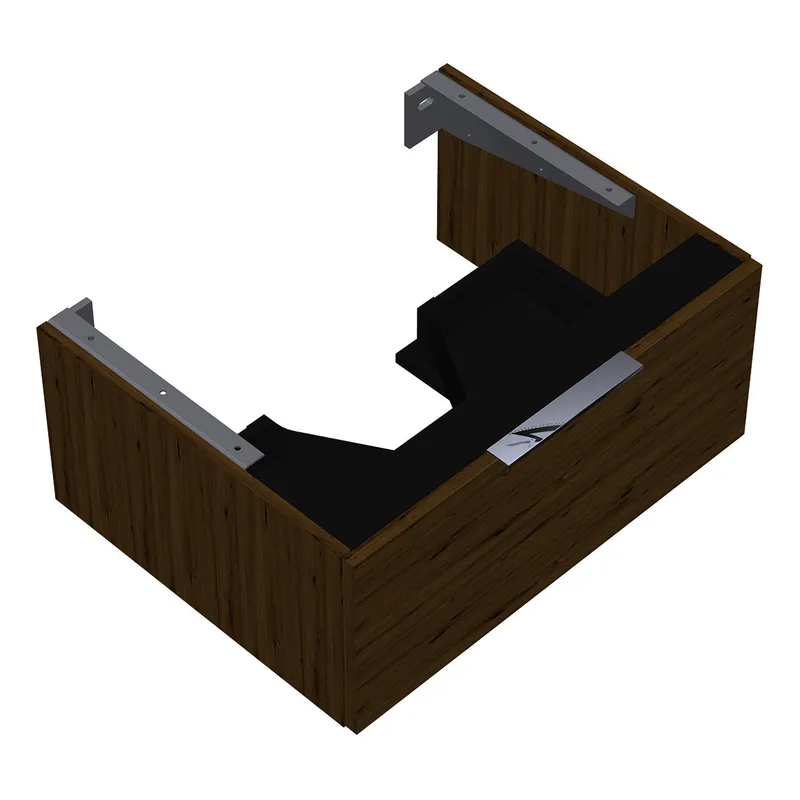 sanibel-Waschtisch-Unterschrank 2.0 FLEX WVXW070 zu Konsole 700x300x540mm Eiche Urban