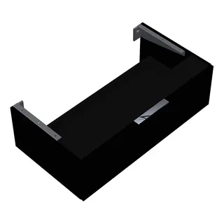 sanibel-Unterschrank 2.0 FLEX WVXX100 zu Konsole 1000x300x540mm Graphit Matt