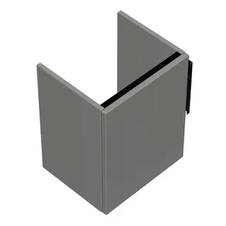 sanibel-Waschtisch-Unterbau 2.0 FLEX WWJF038L 380mm breit Tür links Weiß Glänzend
