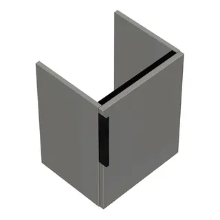 sanibel-Waschtisch-Unterbau 2.0 FLEX WWJF038R 380mm breit Tür rechts Weiß Glänzend