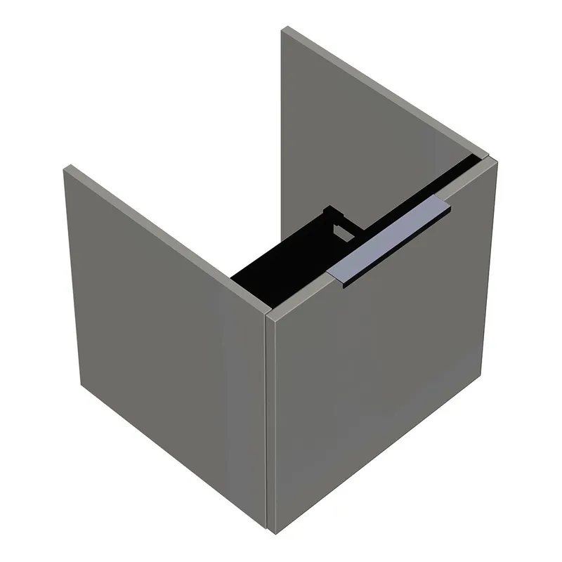sanibel-Waschtisch-Unterbau 2.0 FLEX WWJG048 480mm breit 1 Auszug Weiß Glänzend