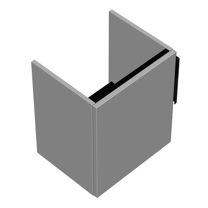 sanibel-Waschtisch-Unterbau 2.0 FLEX WWLZ041L 410mm breit Tür links Weiß Matt