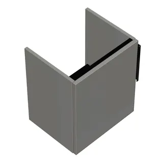 sanibel-Waschtisch-Unterbau 2.0 FLEX WWLZ041L 410mm breit Tür links Weiß Glänzend