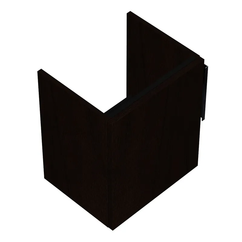 sanibel-Waschtisch-Unterbau 2.0 FLEX WWME040L 400mm breit Tür links Eiche Rost