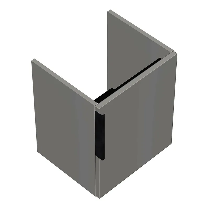 sanibel-Waschtisch-Unterbau 2.0 FLEX WWMH040R 400mm breit Tür rechts Weiß Glänzend