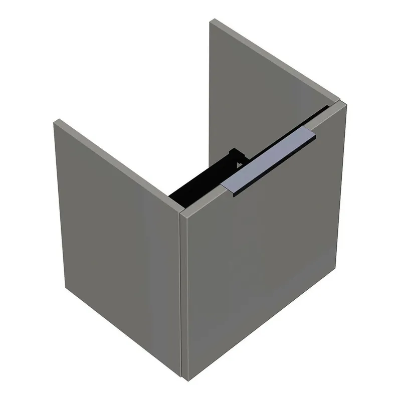 sanibel-Waschtisch-Unterbau 2.0 FLEX WWMI045 450mm breit 1 Auszug Weiß Glänzend