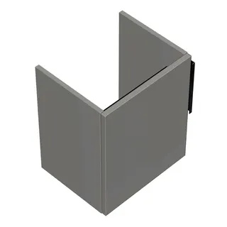 sanibel-Waschtisch-Unterbau 2.0 FLEX WWMP040L 400mm breit Tür links Weiß Glänzend