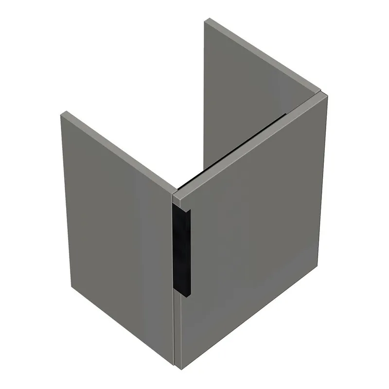 sanibel-Waschtisch-Unterbau 2.0 FLEX WWMP040R 400mm breit Tür rechts Weiß Glänzend