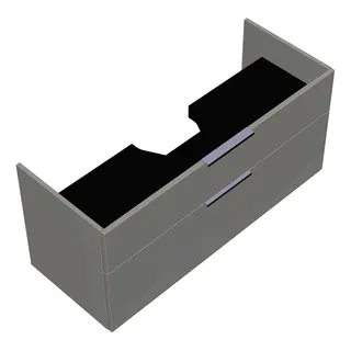sanibel-Waschtisch-Unterbau 2.0 FLEX WXBC115 1150mm breit Schubl/Auszug Weiß Glänzend