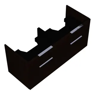 sanibel-Waschtisch-Unterbau 2.0 FLEX WXBD115 1150mm 2 Schubl/2 Auszüge Eiche Rost