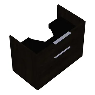 sanibel-Waschtisch-Unterbau 2.0 FLEX WXBE070 700mm breit Schubl/Auszug Marone Trüffel