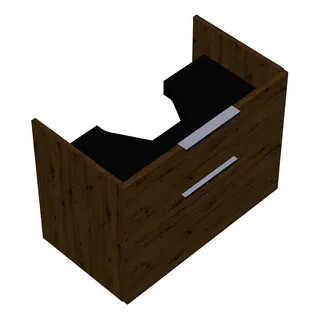 sanibel-Waschtisch-Unterbau 2.0 FLEX WXBE070 700mm breit Schubl/Auszug Eiche Urban
