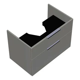 sanibel-Waschtisch-Unterbau 2.0 FLEX WXBF075 750mm breit Schubl/Auszug Weiß Glänzend
