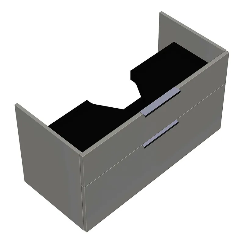 sanibel-Waschtisch-Unterbau 2.0 FLEX WXBF095 950mm breit Schubl/Auszug Weiß Glänzend