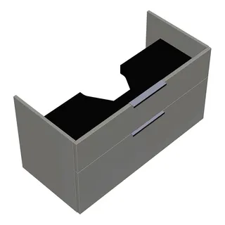 sanibel-Waschtisch-Unterbau 2.0 FLEX WXBF095 950mm breit Schubl/Auszug Weiß Glänzend