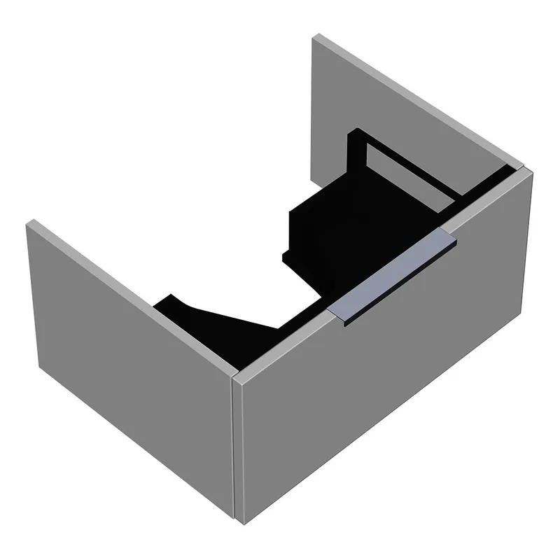 sanibel-Waschtisch-Unterschrank 2.0 FLEX WXBG060 zu Konsole 600x300x440mm Weiß Matt