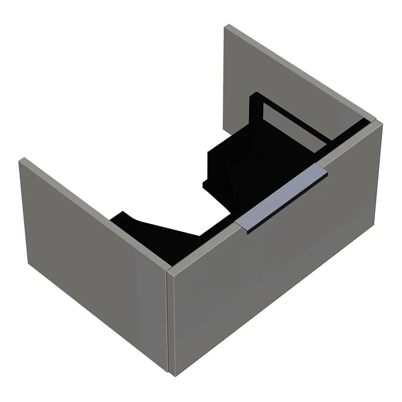 sanibel-Waschtisch-Unterschrank 2.0 FLEX WXBG060 zu Konsole 600x300x440mm Weiß Glänzend