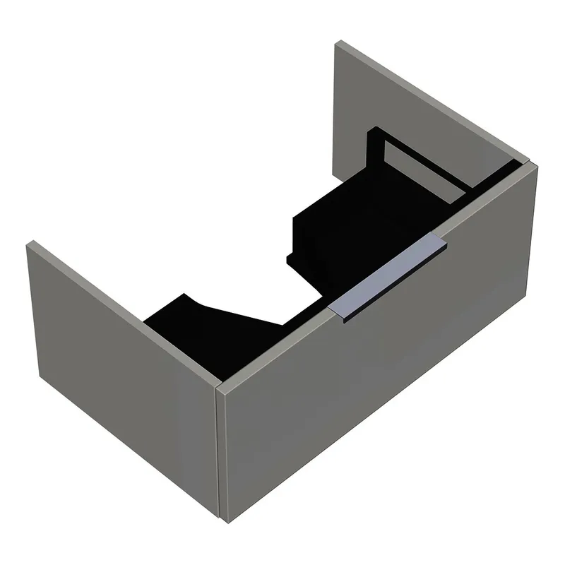 sanibel-Waschtisch-Unterschrank 2.0 FLEX WXBG070 zu Konsole 700x300x440mm Weiß Glänzend