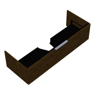 sanibel-Waschtisch-Unterschrank 2.0 FLEX WXBG120 zu Konsole 1200x300x440mm Eiche Urban