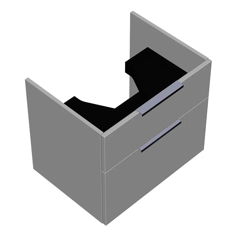 sanibel-Waschtisch-Unterschrank 2.0 FLEX WXBH060 zu Konsole 600x520x440mm Weiß Matt