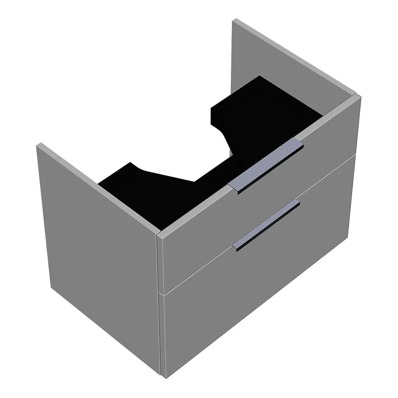 sanibel-Waschtisch-Unterschrank 2.0 FLEX WXBH070 zu Konsole 700x520x440mm Weiß Matt