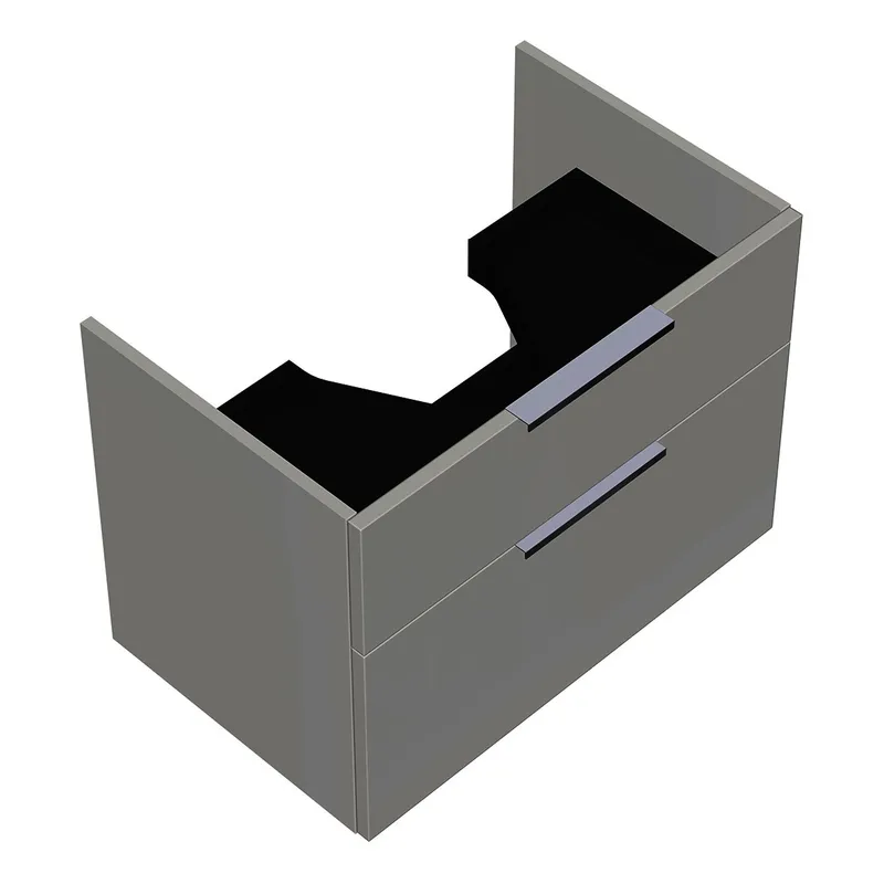 sanibel-Waschtisch-Unterschrank 2.0 FLEX WXBH070 zu Konsole 700x520x440mm Weiß Glänzend