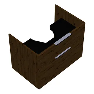 sanibel-Waschtisch-Unterschrank 2.0 FLEX WXBH070 zu Konsole 700x520x440mm Eiche Urban