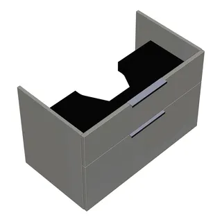sanibel-Waschtisch-Unterschrank 2.0 FLEX WXBH080 zu Konsole 800x520x440mm Weiß Glänzend