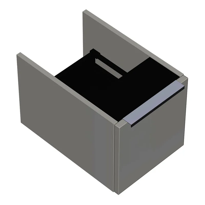 sanibel-Unterschrank 2.0 FLEX WXBI030 zu Konsole 300x300x440mm Weiß Glänzend