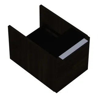 sanibel-Unterschrank 2.0 FLEX WXBI030 zu Konsole 300x300x440mm Marone Trüffel