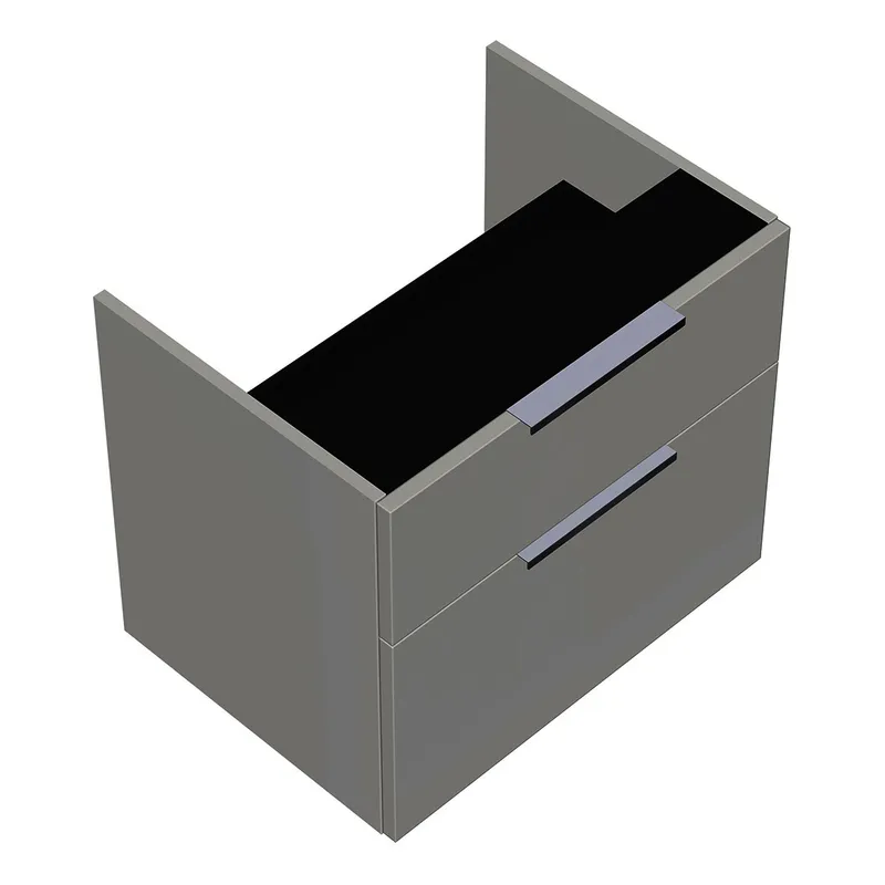sanibel-Unterschrank 2.0 FLEX WXBK060 zu Konsole 600x520x440mm Weiß Glänzend