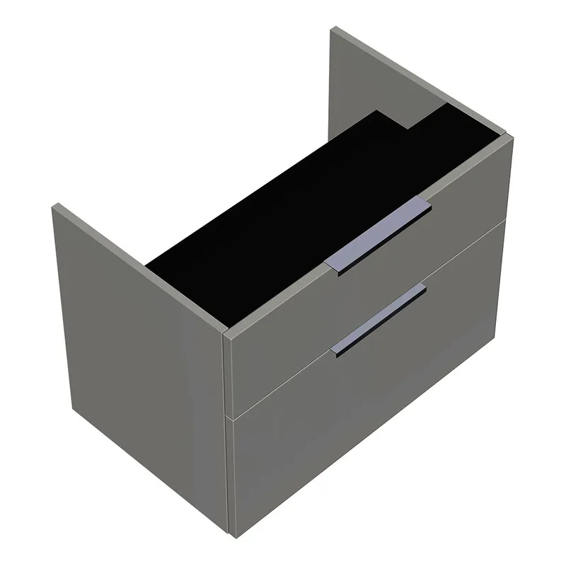 sanibel-Unterschrank 2.0 FLEX WXBK070 zu Konsole 700x520x440mm Weiß Glänzend