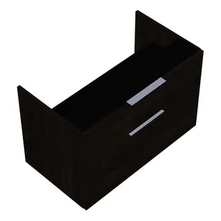 sanibel-Unterschrank 2.0 FLEX WXBK080 zu Konsole 800x520x440mm Marone Trüffel