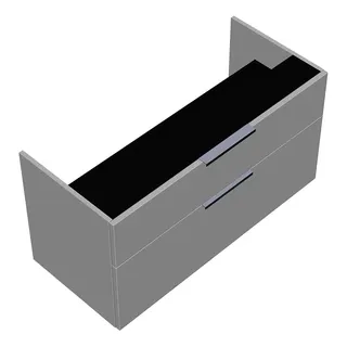sanibel-Unterschrank 2.0 FLEX WXBK100 zu Konsole 1000x520x440mm Weiß Matt