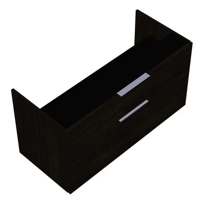 sanibel-Unterschrank 2.0 FLEX WXBK100 zu Konsole 1000x520x440mm Marone Trüffel