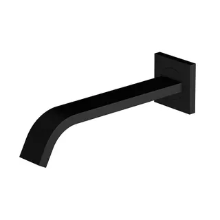 Steinberg Auslauf für Waschtisch oder Wanne 135 2310 S, matt black