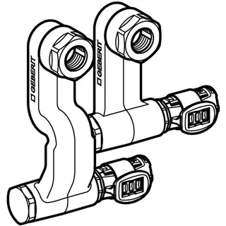 Geberit FlowFit Set Anschluss-Endstück für Vorl./Rückl. SiBr d15-16 – Bild 3