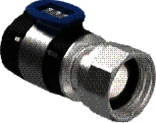 GE FlowFit Anschluss gerade, mit ÜM FwF SiBr d16-G1/2
