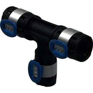 GE FlowFit T-Stück reduziert PPSU d25-16-16
