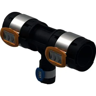 Geberit FlowFit T-Stück reduziert PPSU d75-40-75 – Bild 2